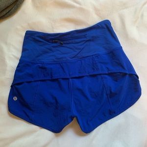 Lululemon High Waisted Speed Up Short *2.5"